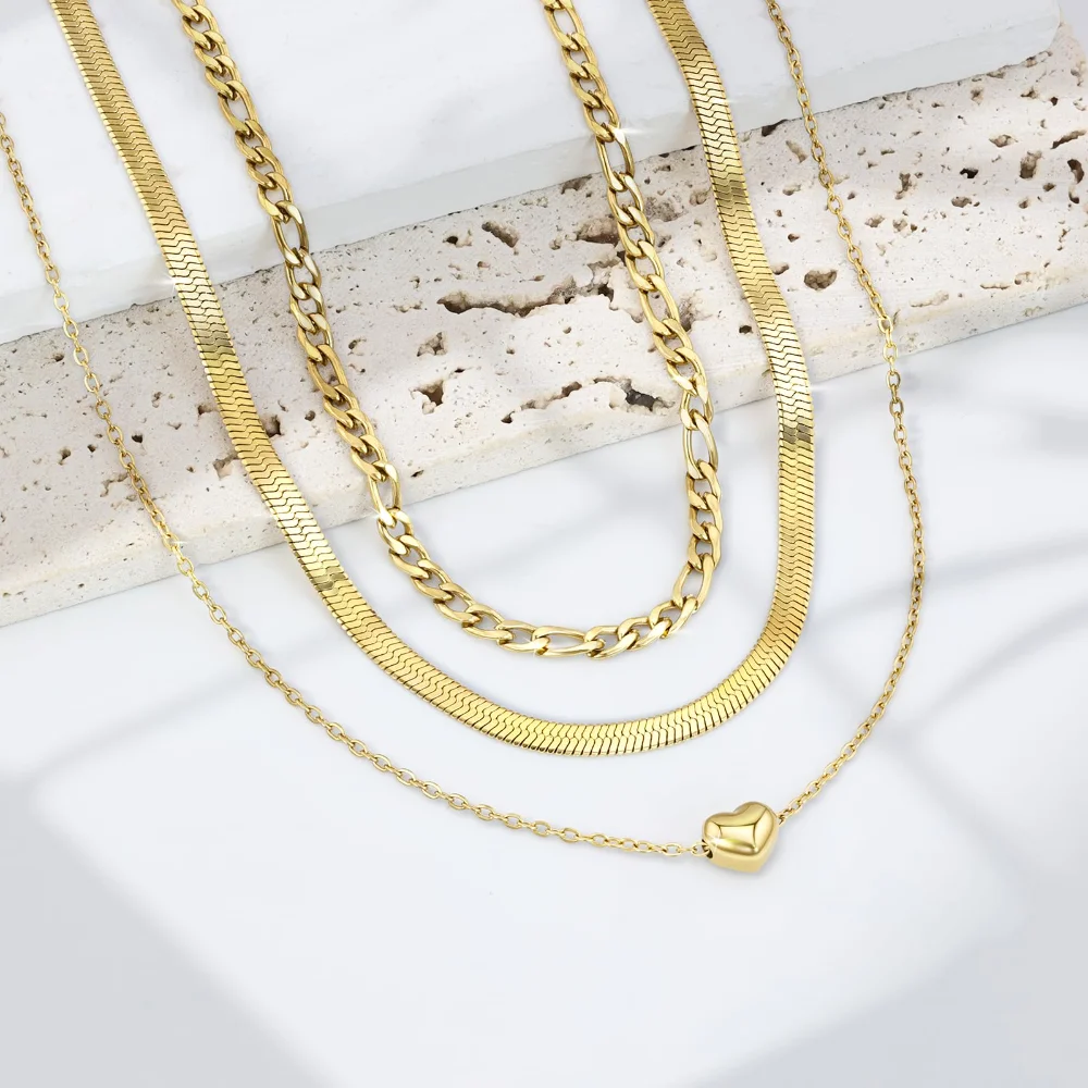 DAILI Dainty layered necklace, view 4