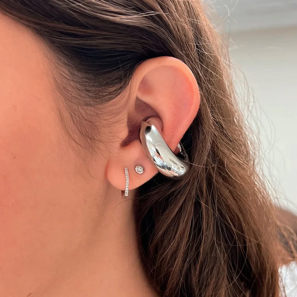 DAILI Chunky ear cuff, view 4