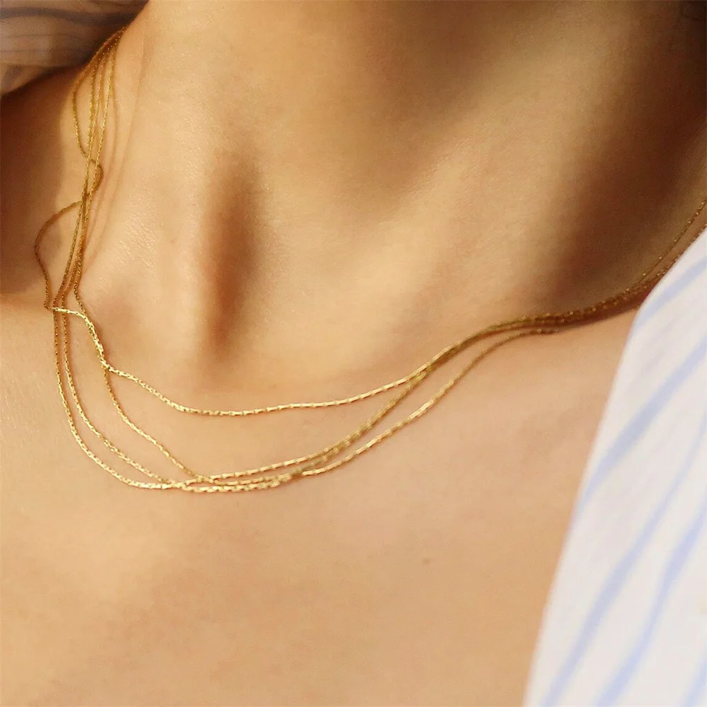 DAILI Necklace with a starfish, stainless steel, view 2