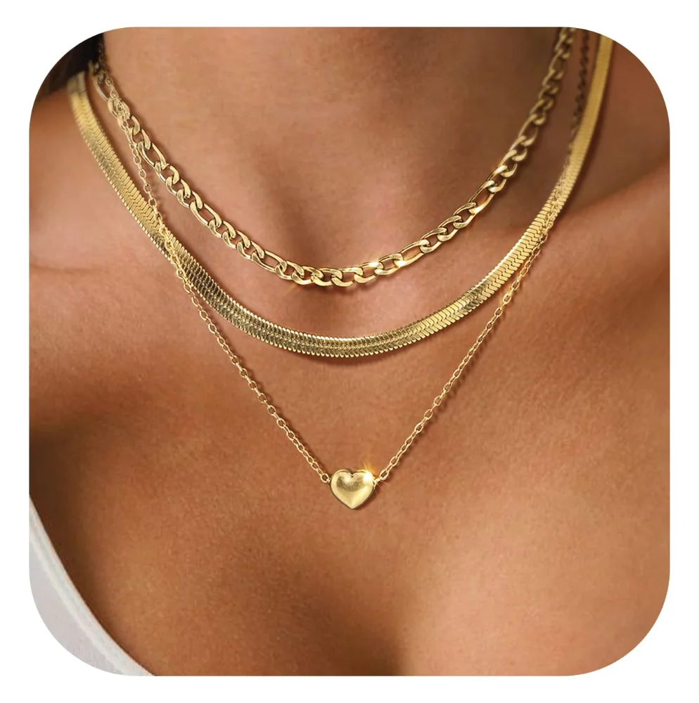 DAILI Dainty layered necklace
